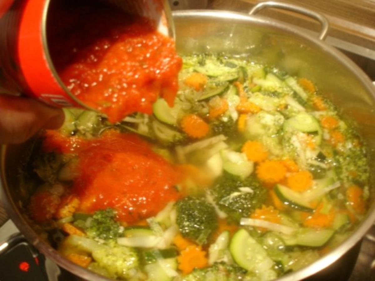 Gemüsesuppe mit Hähnchenbrustfilet - Rezept - Bild Nr. 10