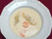 Zitronengrassuppe mit Chicoréeravioli und Scampi - Rezept - Bild Nr. 16
