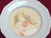 Zitronengrassuppe mit Chicoréeravioli und Scampi - Rezept - Bild Nr. 16