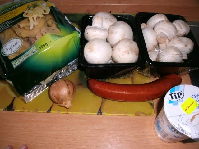 Pasta in Pilzrahmsoße - Rezept - Bild Nr. 4