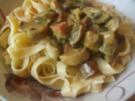 Pasta in Pilzrahmsoße - Rezept - Bild Nr. 2