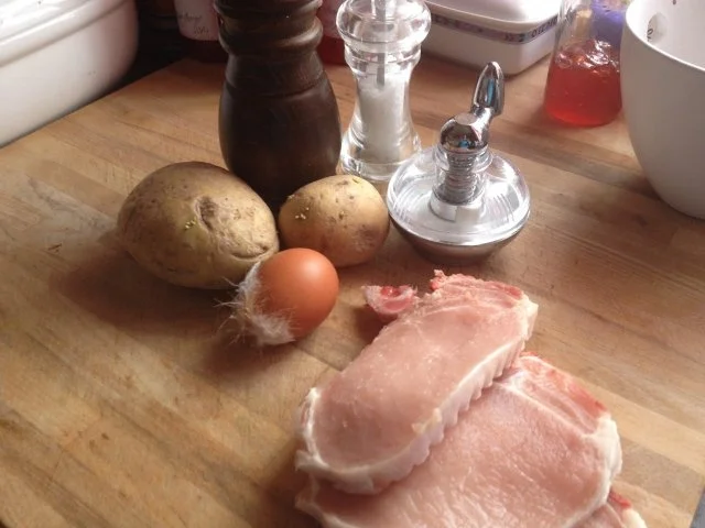 Kotelett mit Parmesanbaggershaube - Rezept - Bild Nr. 3