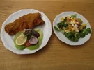 Wiener Schnitzel mit Vogerlsalat - Rezept