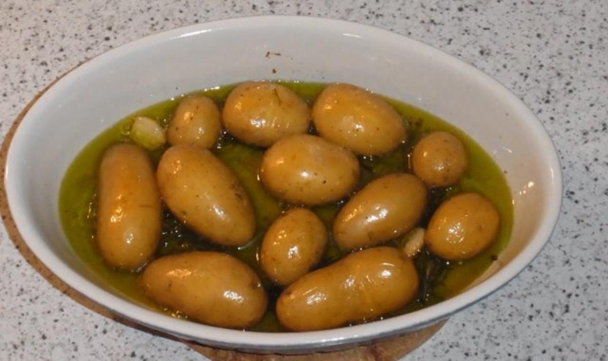 Putenmedaillons mit Rosmarin Kartoffeln und Grillgemüse - Rezept - Bild Nr. 4