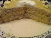 Nuss-Sahne- Torte - Rezept