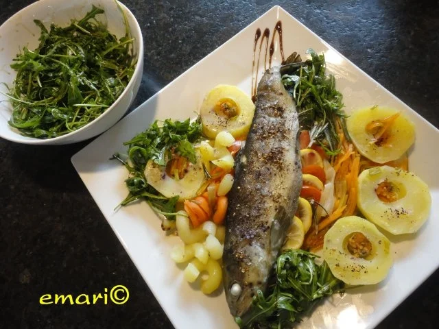 Bachforelle im Bratschlauch - Rezept - Bild Nr. 14