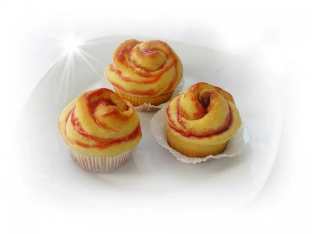 Rezept: Hefeteig - Rosen Bild Nr. 3 Hefeteig - Rosen - Rezept - Bild Nr. 3