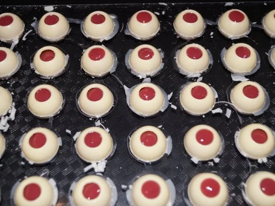 Himbeer-Banane-Chili Pralinen - Rezept - Bild Nr. 2