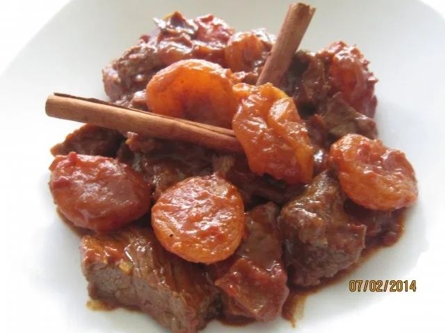 Rezept: Rind -Aprikosen -Curry Rind -Aprikosen -Curry - Rezept