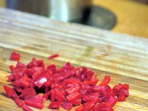 Rinderhack, Pommes, Ananas-Gurken-Salsa, scharfe Majo - Rezept - Bild Nr. 10