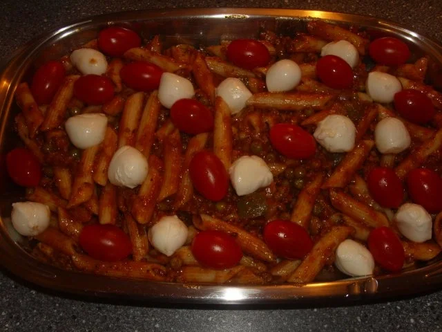 Nudelauflauf mit Kugeln - Rezept - Bild Nr. 3