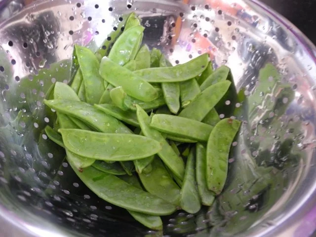 Vegan : Nudel - Pfanne mit Porree und Zuckerschoten - Rezept - Bild Nr. 5