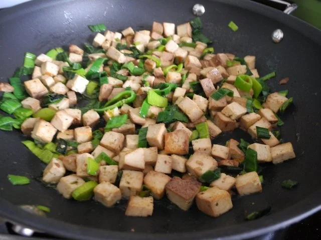 Vegan : Nudel - Pfanne mit Porree und Zuckerschoten - Rezept - Bild Nr. 7