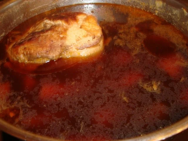 Rezept: Schweinebraten Bild Nr. 7 Schweinebraten - Rezept - Bild Nr. 7