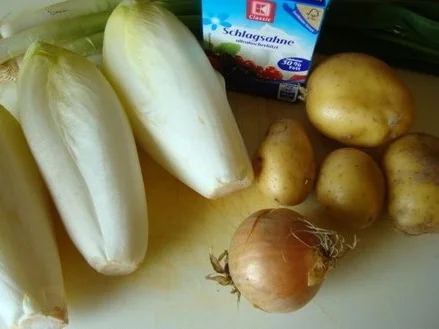 Chicoree - Kartoffelcremesüppchen - Rezept - Bild Nr. 3