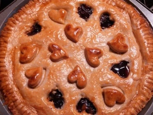 Cherry Pie  " Valenstine´s Day " - Rezept