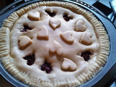 Cherry Pie  " Valenstine´s Day " - Rezept - Bild Nr. 5