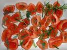 Gebackene Tomaten mit Kräutern - Rezept