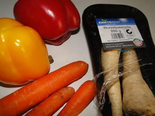 Gemüsegulasch, Fleisch war vom zarten Ochsen - Rezept - Bild Nr. 3