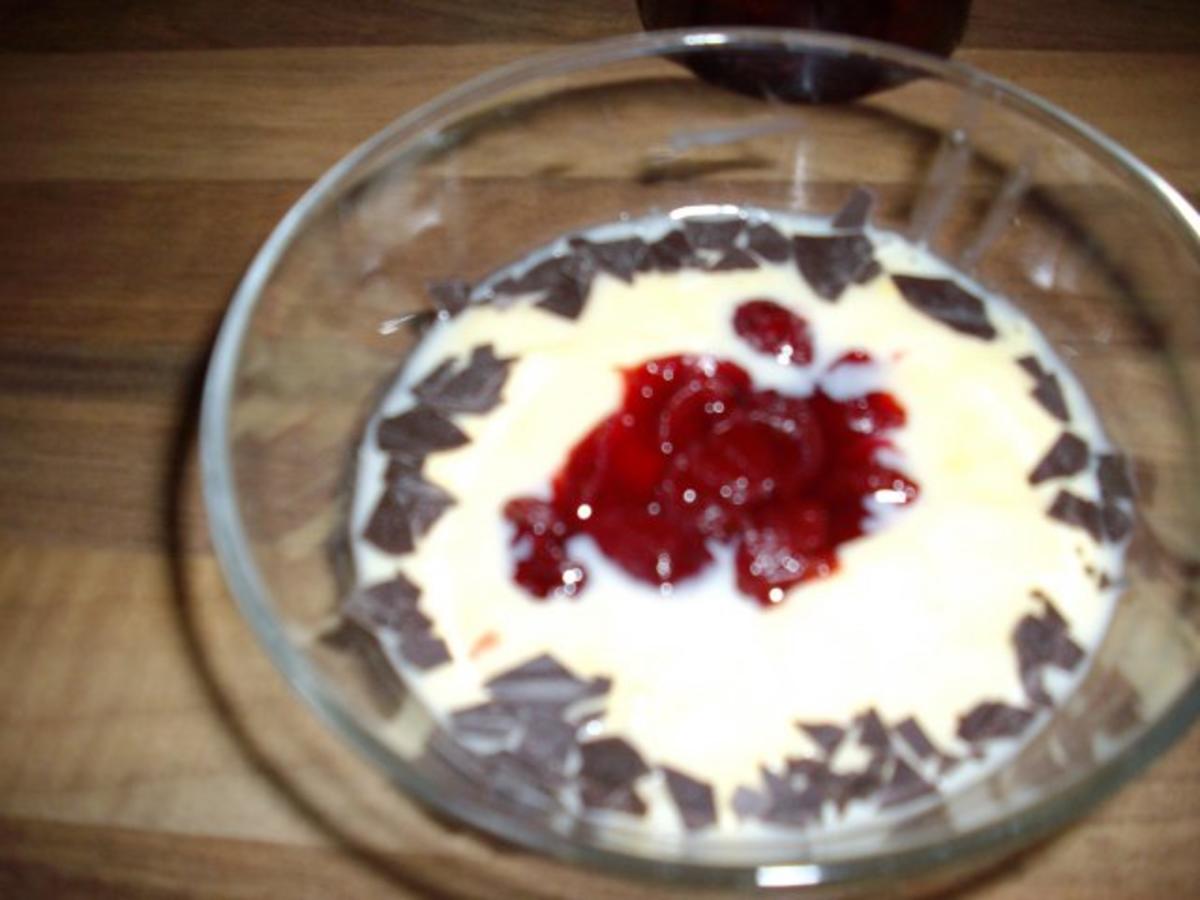 Bilder für vanillecreme mit sauerkirsche - Rezept