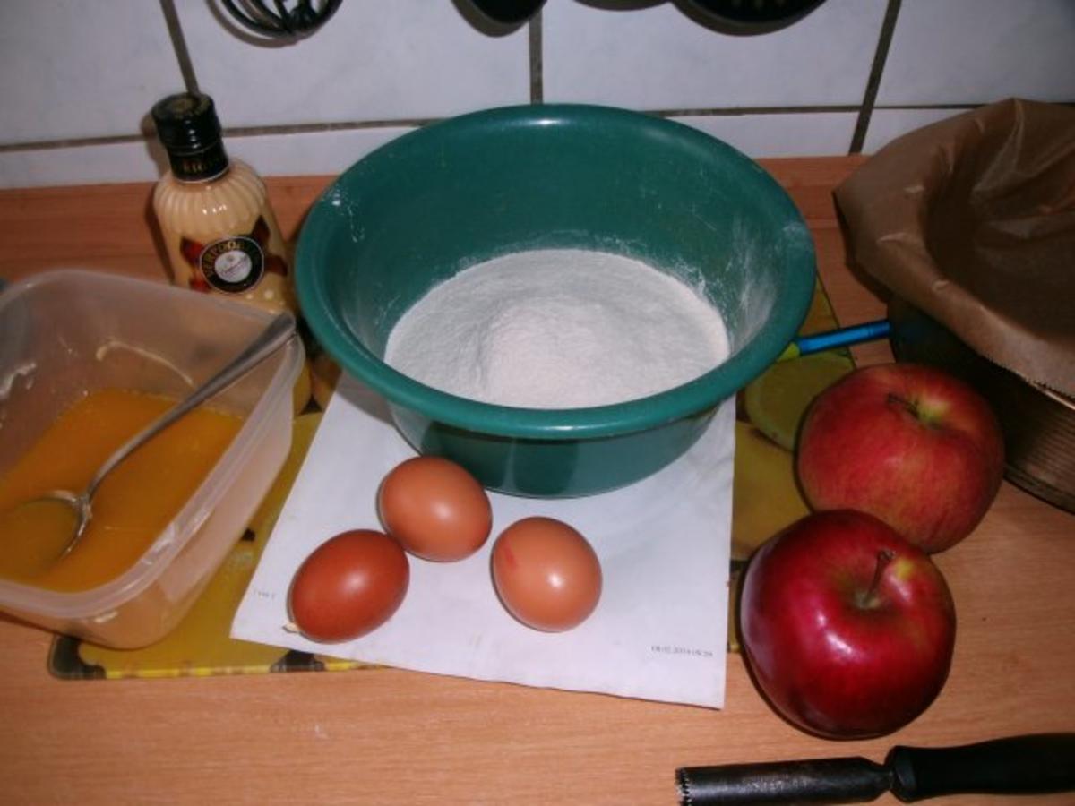 Sonntagskuchen-Versunkende  Apfeltorte mit Hicks - Rezept - Bild Nr. 3