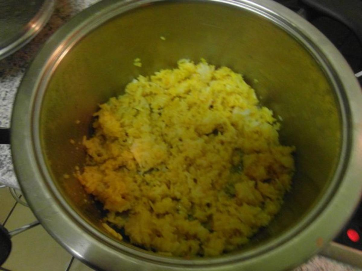Geflügel: Orangen-Ingwer-Hähnchen auf Knoblauch-Paprika-Reis - Rezept - Bild Nr. 7