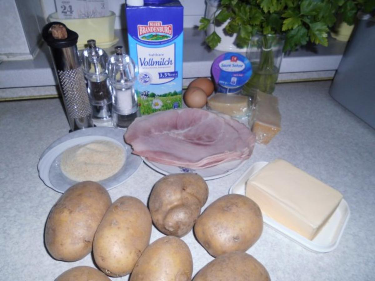 Aufläufe: Kartoffel-Auflauf mit Käse - Rezept - Bild Nr. 2
