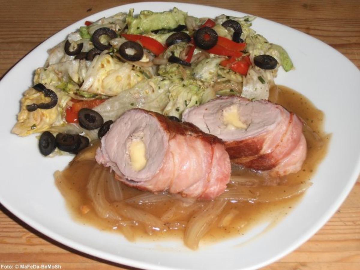 Gefülltes Schweinefilet einfach aus dem Ofen meine Familie ich | Hot ...