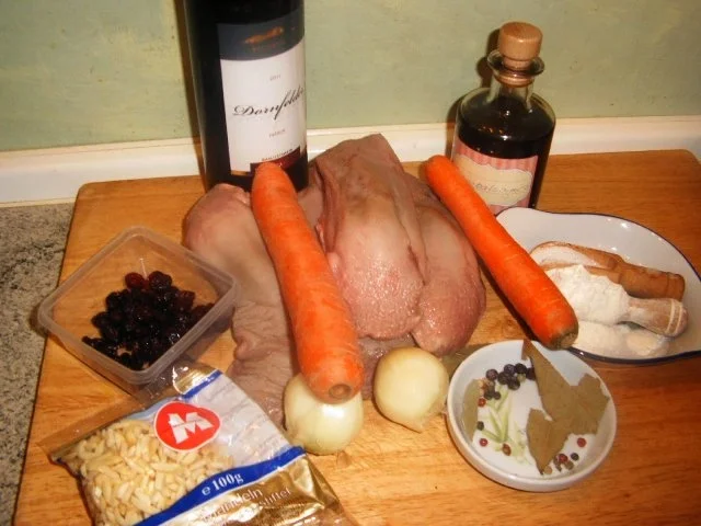 Zunge in Rotwein -Cranberriesoße - Rezept - Bild Nr. 2