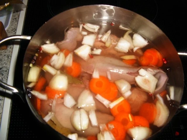 Zunge in Rotwein -Cranberriesoße - Rezept - Bild Nr. 3