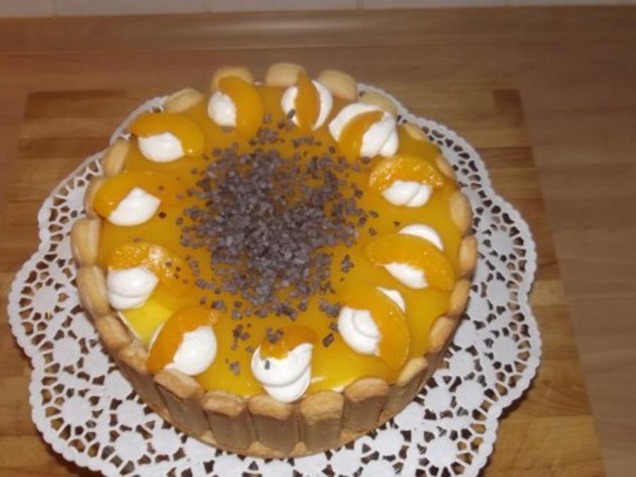 Pfirsich- Joghurt- Torte - Rezept mit Bild - kochbar.de