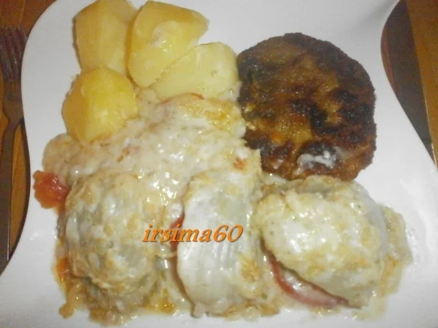 Überbackener Fenchel mit Tomaten - Rezept