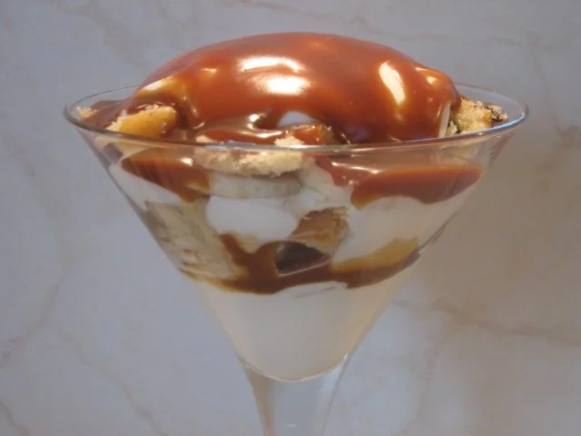 Rezept: Bananen-Butterscotch-Trifle Bananen-Butterscotch-Trifle - Rezept