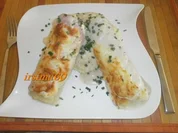 Überbackener Lauch - Rezept