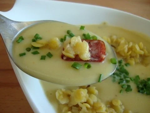 Linsencremesuppe aus gelben Linsen - Rezept - Bild Nr. 2