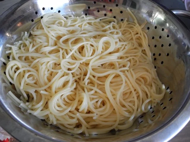 Vegan : Bunte Pfanne mit Gemüse und Spaghetti - Rezept - Bild Nr. 5