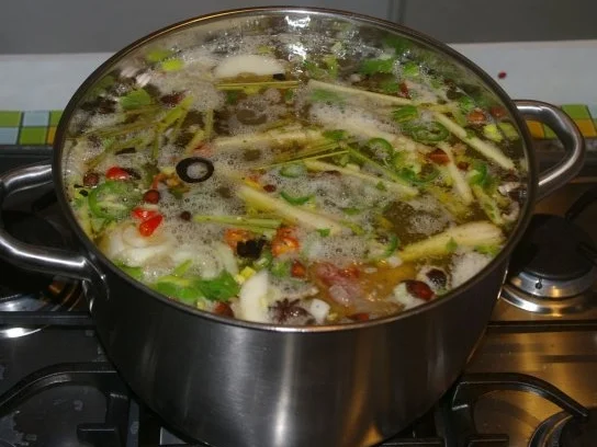 Rezept: Phó Bó oder Hanoisuppe Phó Bó oder Hanoisuppe - Rezept