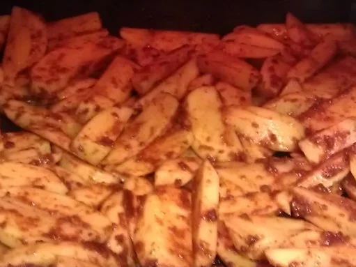 Westernkartoffeln mit Gemüse und Käse überbacken - Rezept - Bild Nr. 2