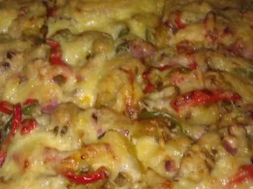 Westernkartoffeln mit Gemüse und Käse überbacken - Rezept - Bild Nr. 6