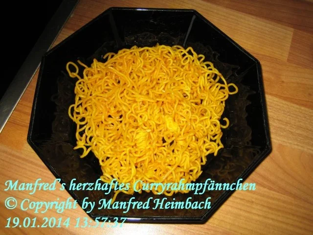 Fleisch – herzhaftes Curryrahmpfännchen a’la Manfred - Rezept - Bild Nr. 3