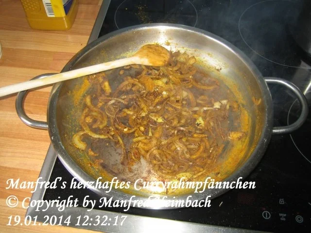 Fleisch – herzhaftes Curryrahmpfännchen a’la Manfred - Rezept - Bild Nr. 9
