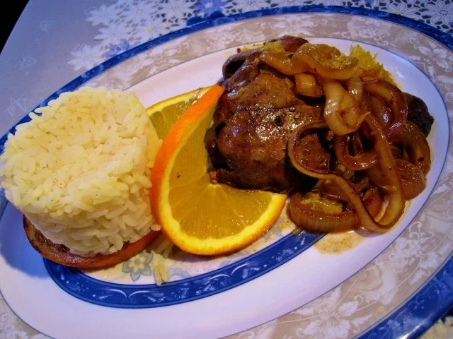 Rezept: Orangen-Leber ... Orangen-Leber ... - Rezept