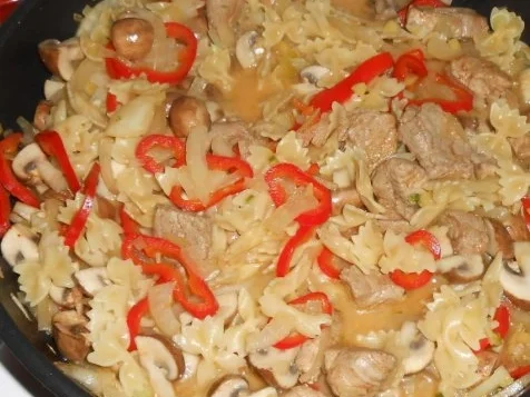 Nudel-Gemüse-Pfanne mit Schweinefilet - Rezept - Bild Nr. 12