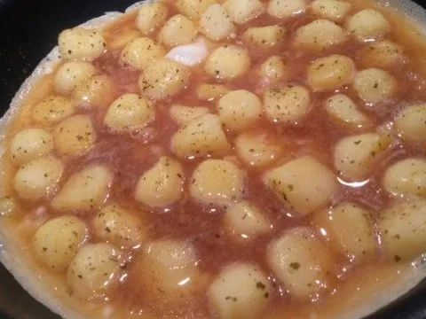 Rezept: süß-salziges Kartoffel-Omelett Bild Nr. 5 süß-salziges Kartoffel-Omelett - Rezept - Bild Nr. 5