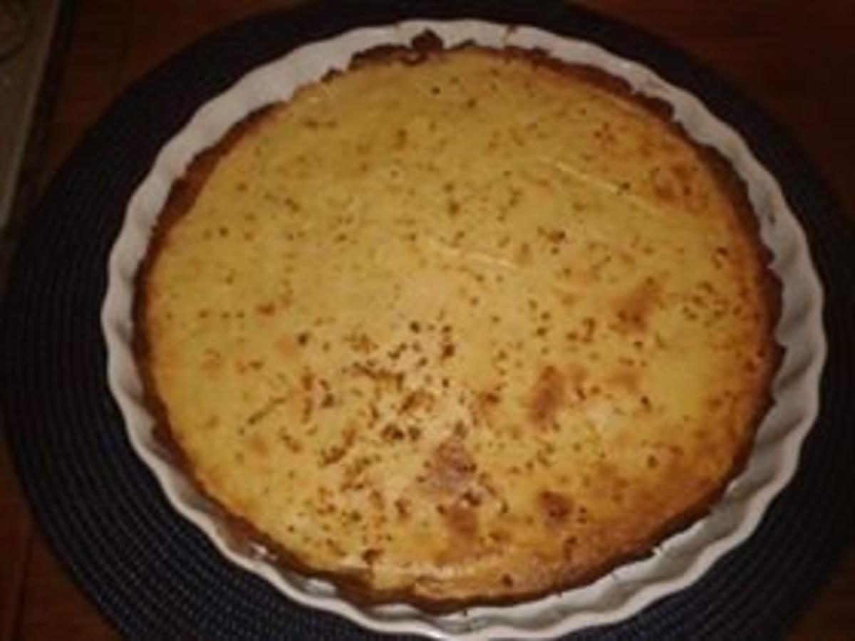 Cheesecake-Tarte ( Frischkäse - Schmand - Tarte) - Rezept - Bild Nr. 3