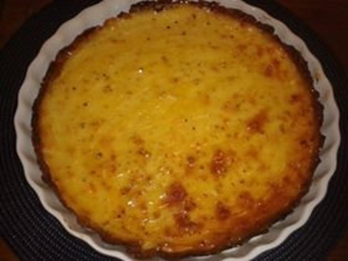 Cheesecake-Tarte ( Frischkäse - Schmand - Tarte) - Rezept