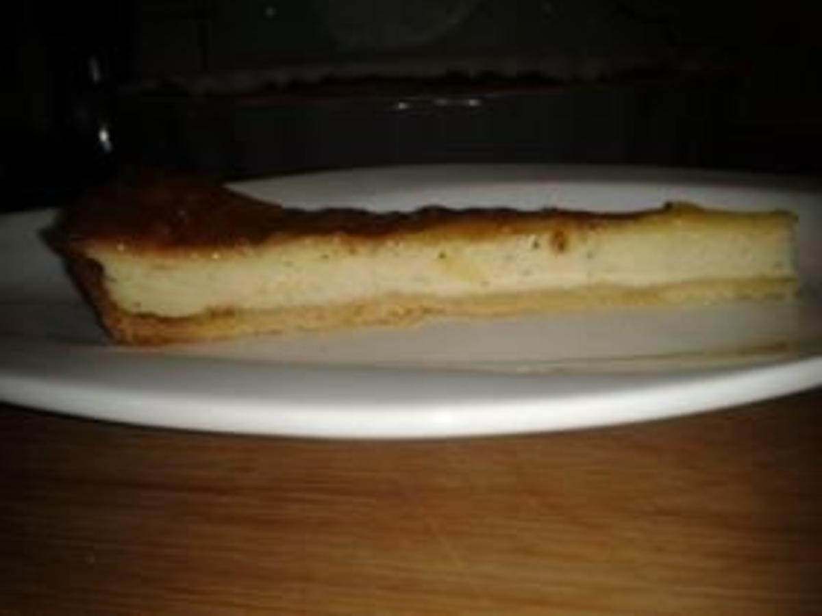 Cheesecake-Tarte ( Frischkäse - Schmand - Tarte) - Rezept - Bild Nr. 5