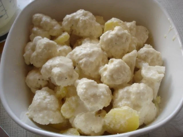 Rezept: Blumenkohlauflauf Bild Nr. 5 Blumenkohlauflauf - Rezept - Bild Nr. 5