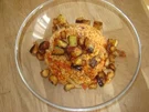 Bulgur mit Gemüse und Fleisch - Rezept