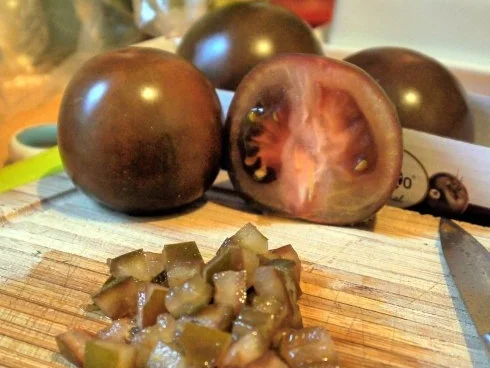 Skrei-Kotelett auf Linsen-Fenchel-Apfel-Gemüse und Gremolata-Pesto - Rezept - Bild Nr. 5